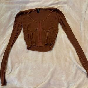 corset style top, cropped